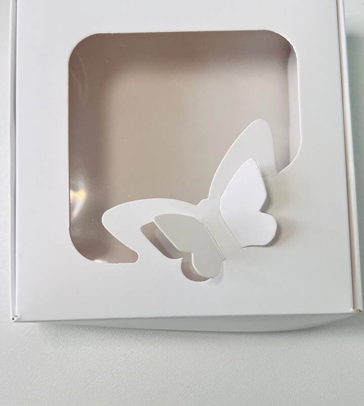 Коробочка 10х10х3см Метелик