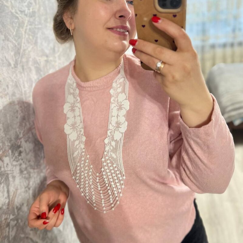 Набір для створення гердану Монохром круговий за схемою Юлії Савкової