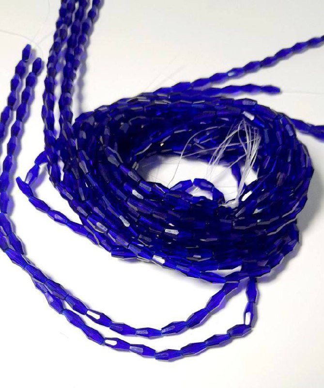 Біконуси 4х8 сині