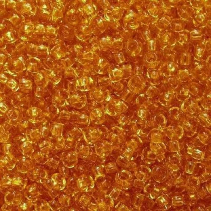 10050 10/0 чеський бісер Preciosa, помаранчевий, прозорий
