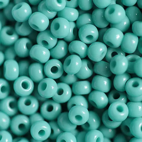 63030 10/0 чеський бісер Preciosa,  блакитний, непрозорий