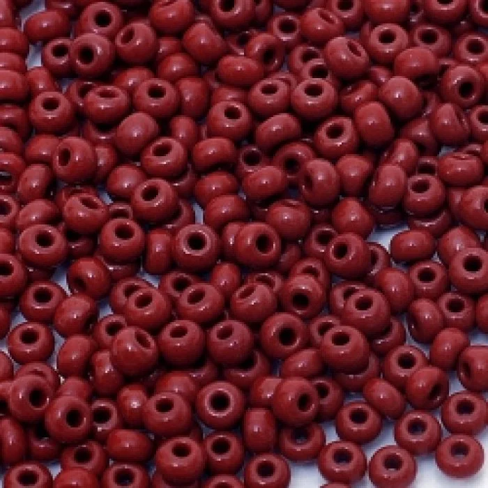 93300 10/0 чеський бісер Preciosa, шоколадний, непрозорий