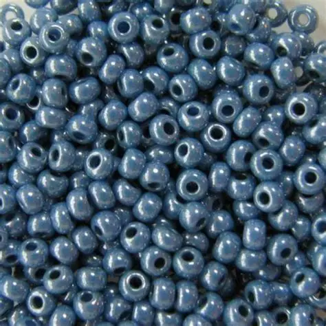 33025 10/0 чеський бісер Preciosa, ультрамарин, непрозорий глянцевий