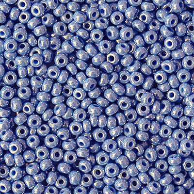 38210 10/0 чеський бісер Preciosa, джинсовий, непрозорий глазурований