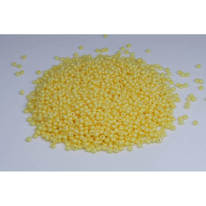 43181 Чеський бісер Preciosa 10/0 жовтий райдужний