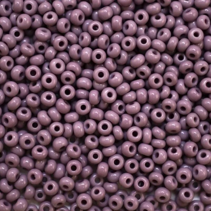23020 10/0 чеський бісер Preciosa,  ліловий блідий, непрозорий