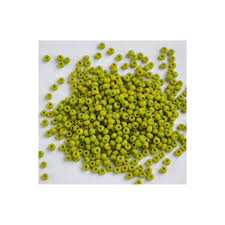 53430 matt 10/0 чеський бісер Preciosa,  оливковий, непрозорий матовий