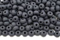 22м22 10/0 чеський бісер Preciosa, сірий матовий