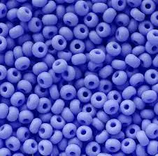 33020 мат 10/0 чеський бісер Preciosa, блакитний, непрозорий матовий