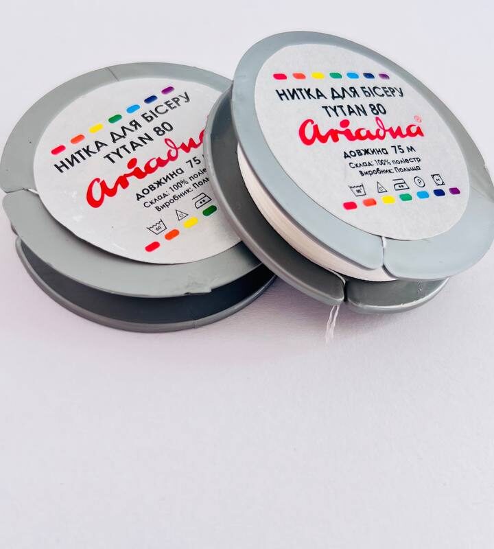 Нитка титан 80 біла