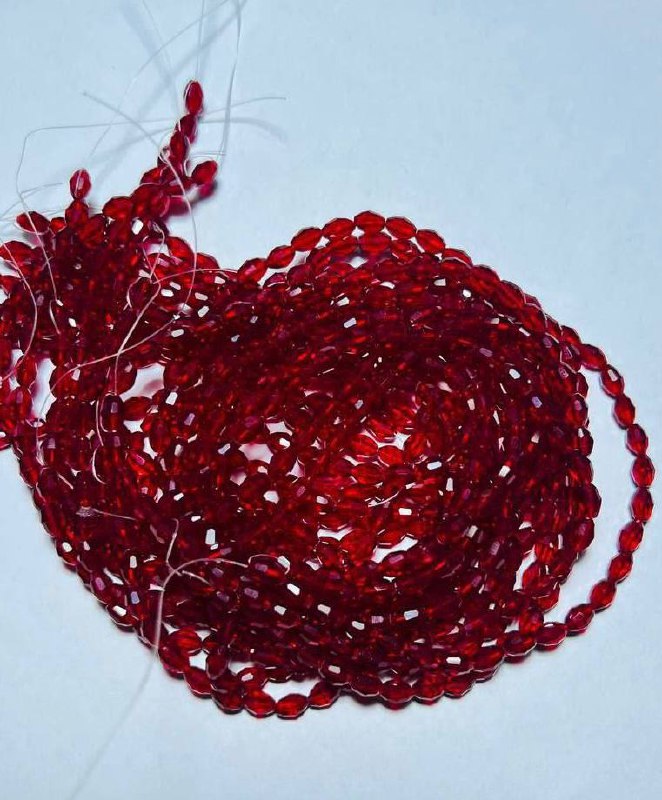 Рис 4х6 бордовий прозорий