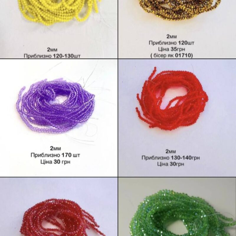 Ронделі 6 мм, темно синій натуральний 33070