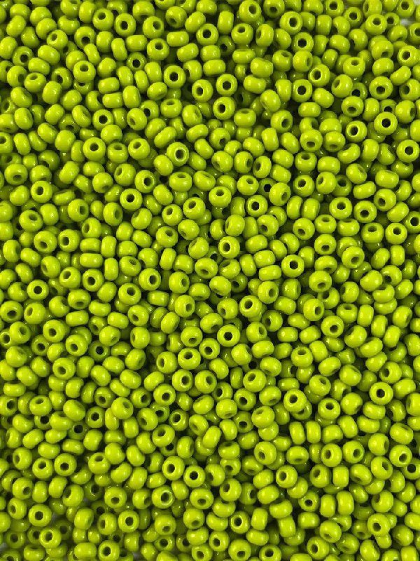 53430 10/0 чеський бісер Preciosa, оливковий, непрозорий