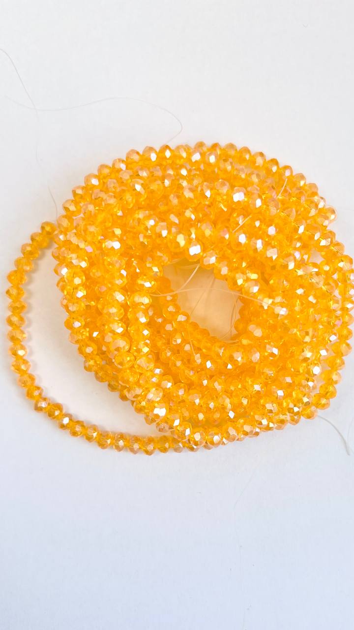 Ронделі 6 мм, чорний натуральний Ронделі 6 мм, чорний натуральний