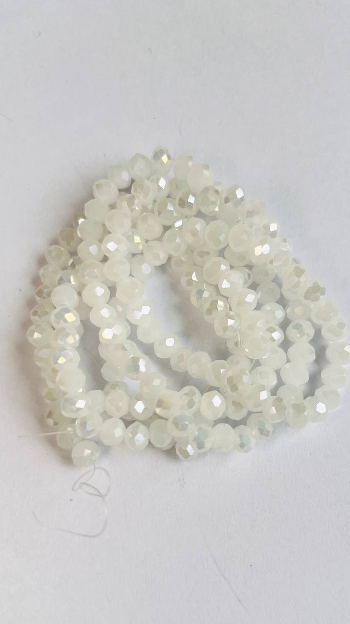 Ронделі 6 мм, місячний з переливом Ронделі 6 мм, місячний з переливом