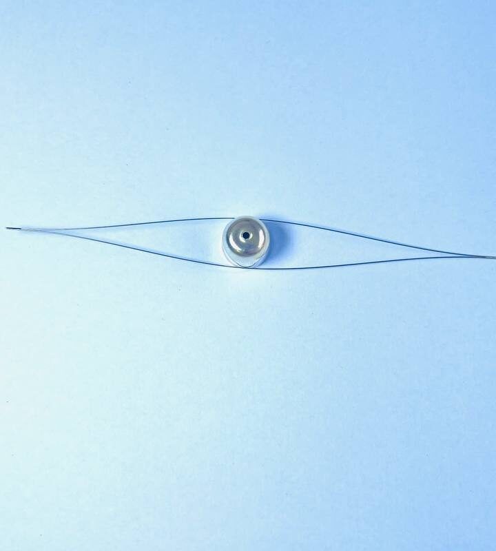 Роздвоєна голка 12 см сталь