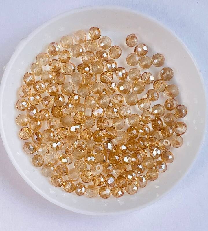 Ронделі 4 мм, медовий