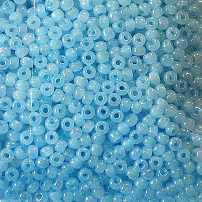 57534 бісер №10 Preciosa (Чехія) (Блакитний)