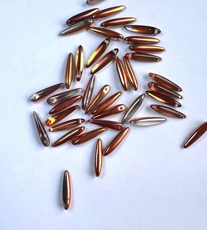 Намистини Thorn 27137, 5/16 ( напівпрозорий, захід сонця)