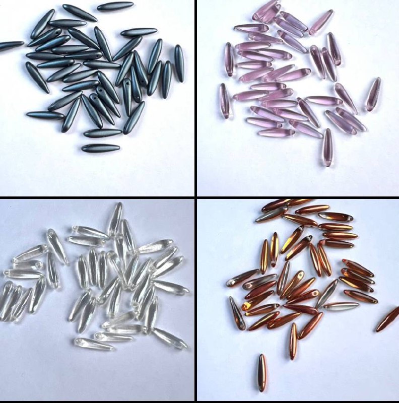 Капелька 6х8, червона 93190