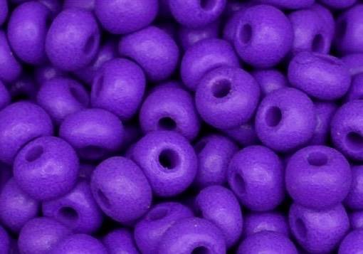 22м15 10/0 чеський бісер Preciosa, фіолтовий матовий