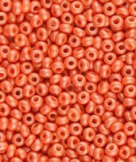 22004 10/0 чеський бісер Preciosa, помаранчевий