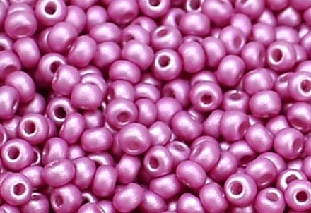 22012  10/0 чеський бісер Preciosa, фіолетово рожевий