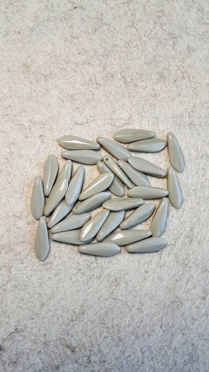 Намистини DAGGERS натуральний сірий 43020 Намистини DAGGERS натуральний сірий 43020