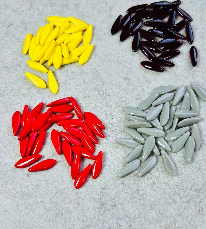 Капелька 6х8, червона 93190