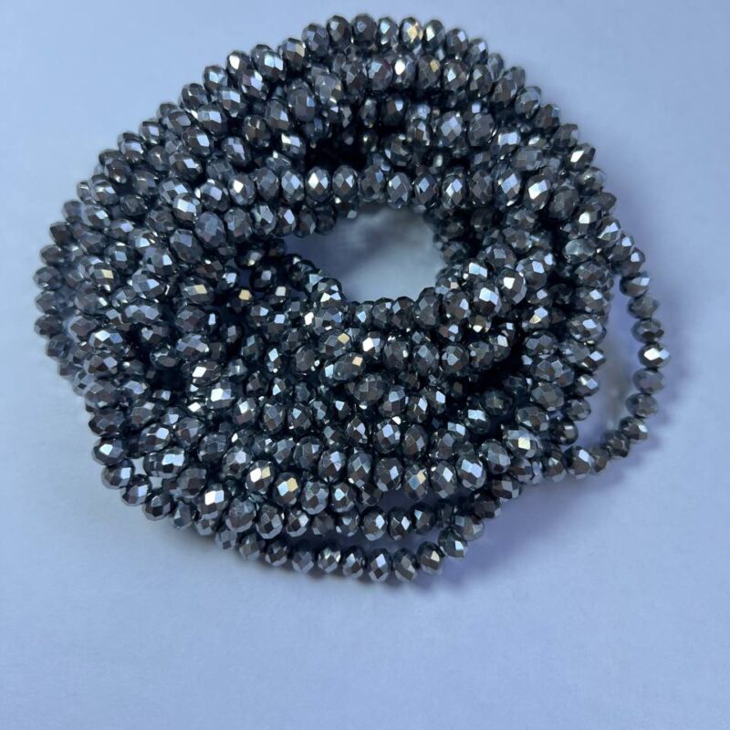 Ронделі 6 мм, срібло