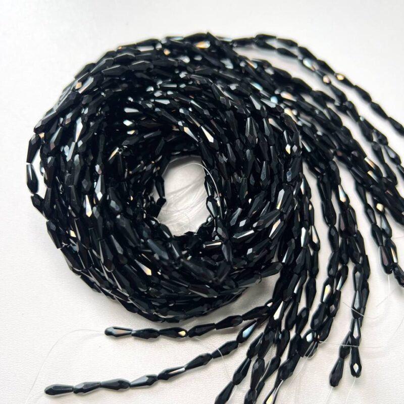 Капелька 4х9, чорний натуральний