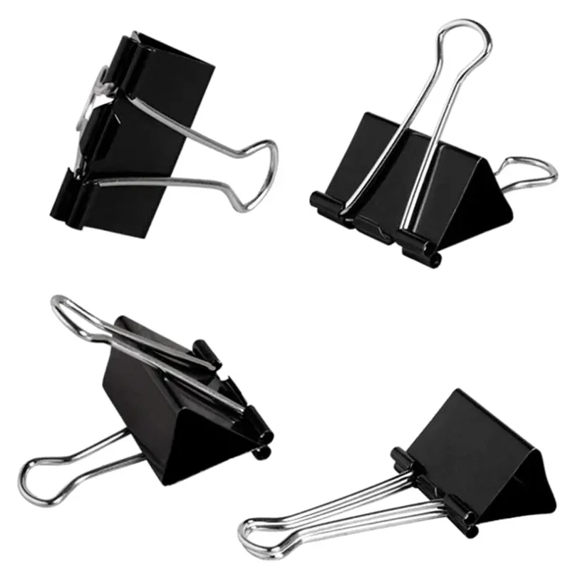 Біндер затиск 32 мм чорний