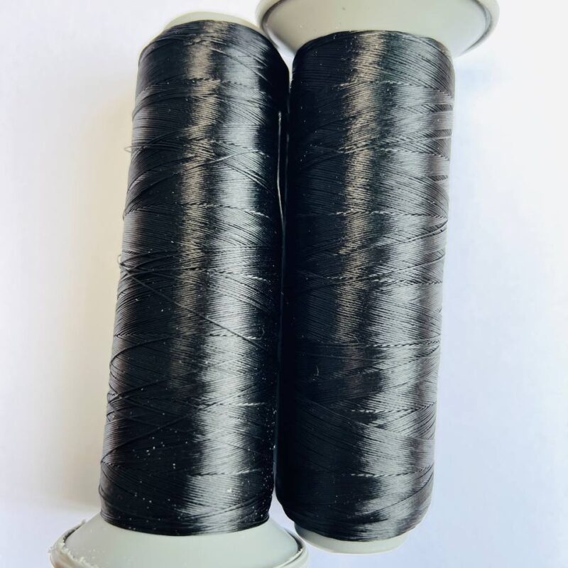 Нитка Cordem № 80, колір чорний, 1000м