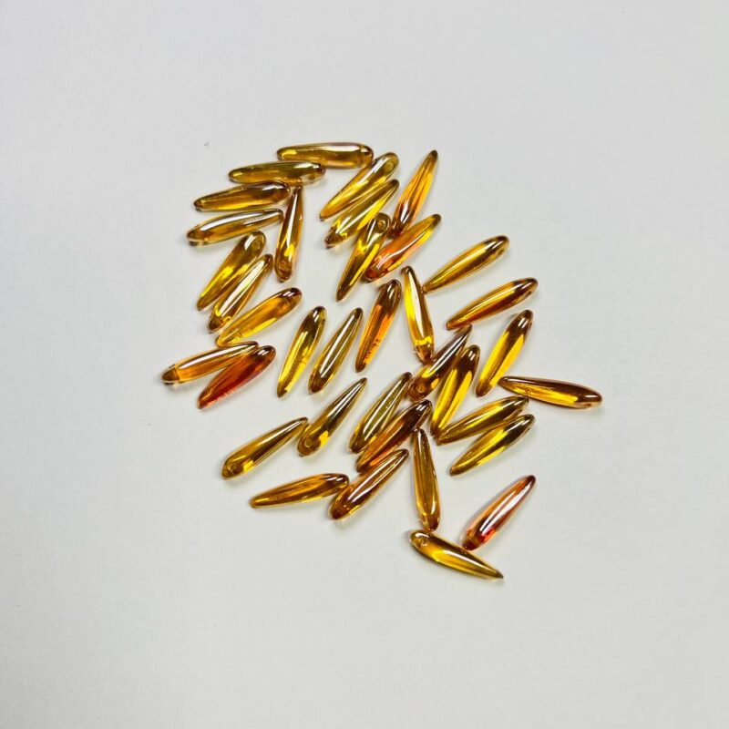 Намистини Thorn 22500, прозорий бруштиновий