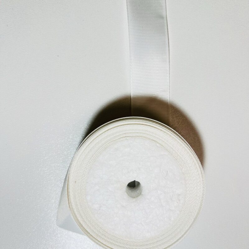 Репсова стрічка 2 см, біла