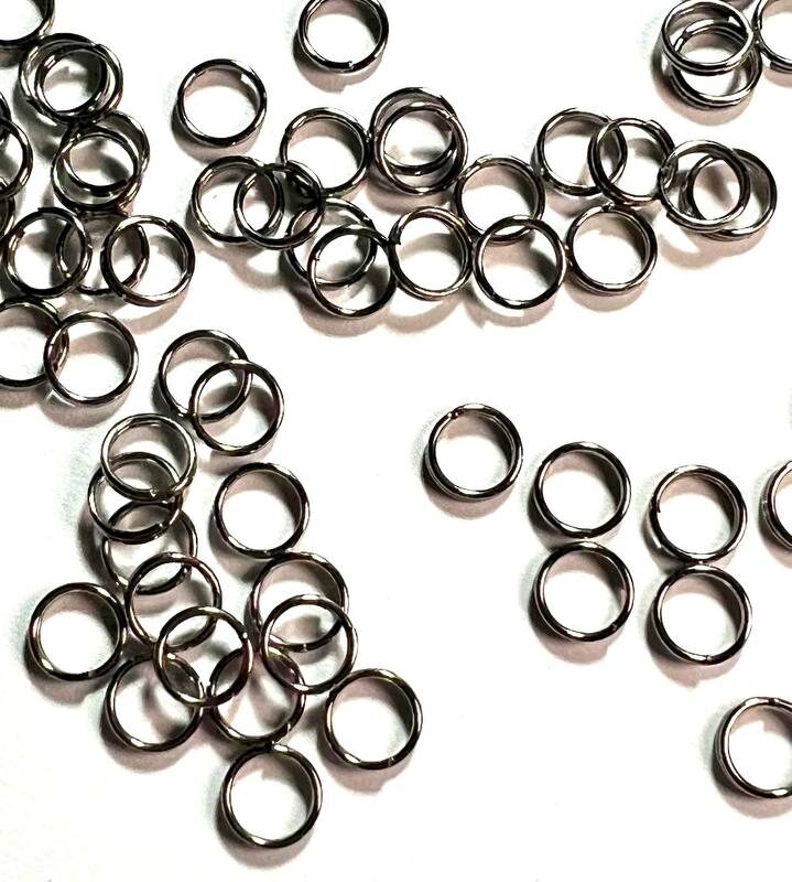 З'єднувальні кільця подвійні 6 мм, нержавіюча сталь