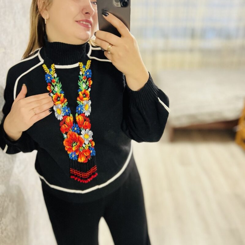 Набір гердану '' Краса поля '', за схемою Юлії Савкової