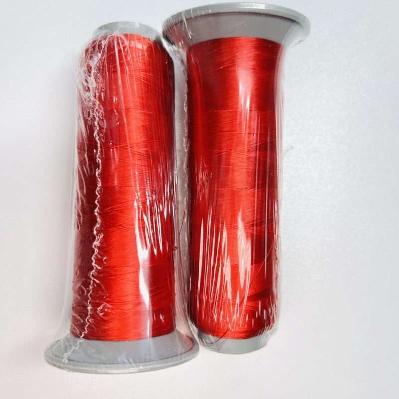 Нитка Cordem № 80, колір червоний, 1000 м