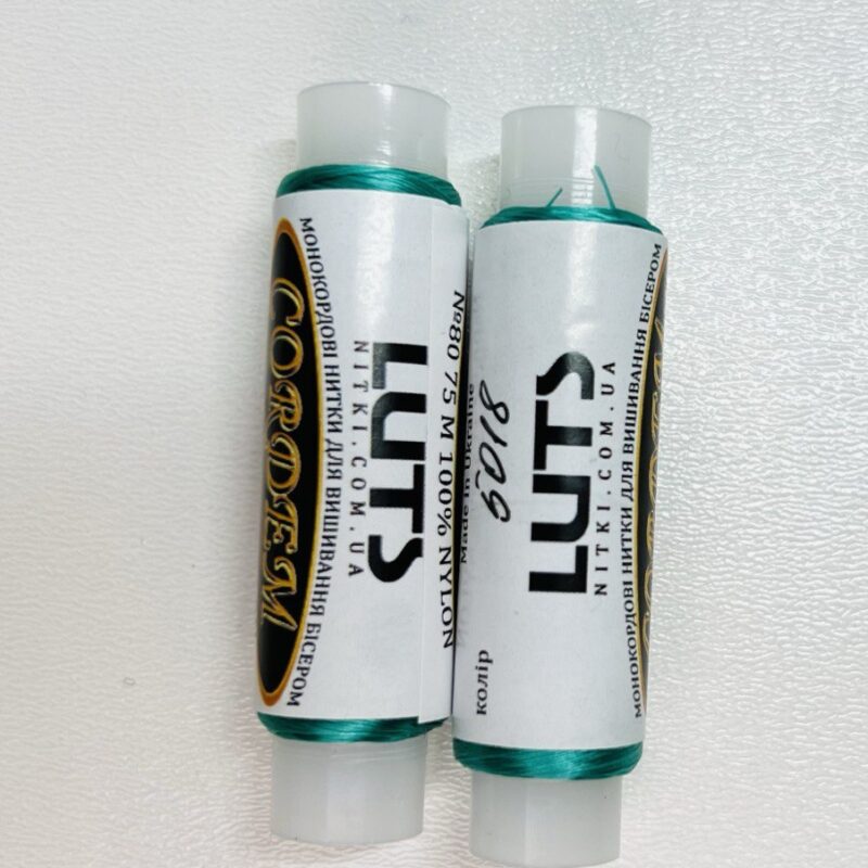 Нитка Cordem № 80, колір бірюзовий, 75 м