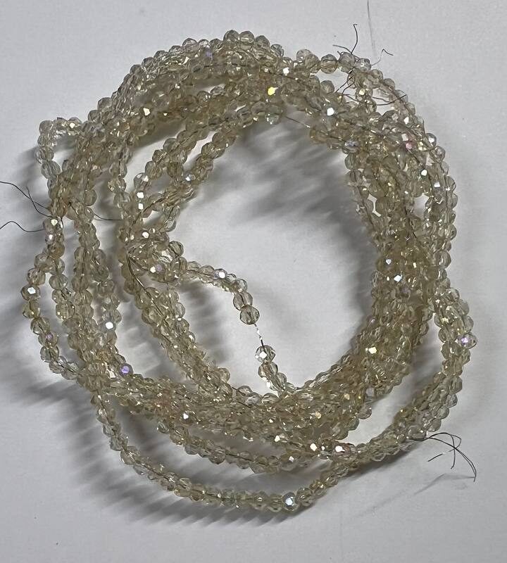 Ронделі 2 мм, темний лимон