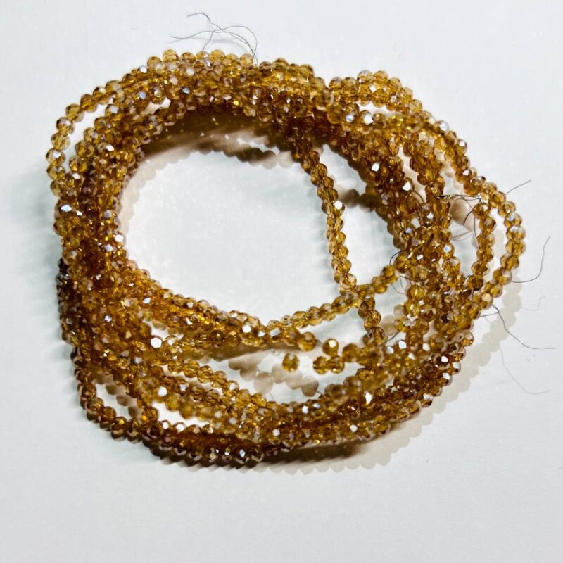 Ронгделі 2 мм, медовий з переливом