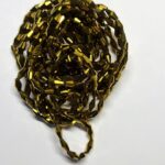 Біконуси 4х8, золото 01710