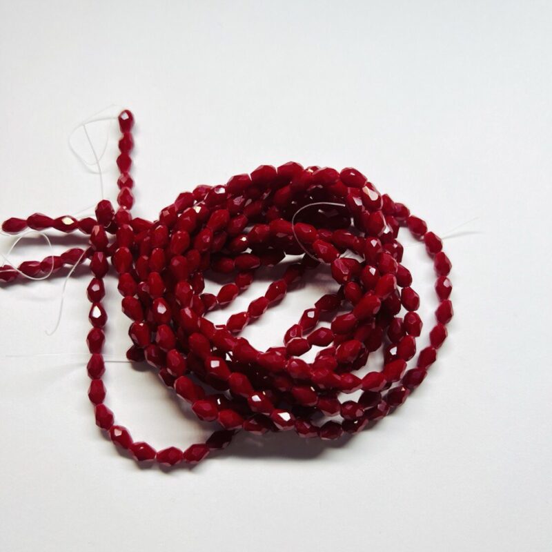 Кпелька 4х6, темно бордова 93310