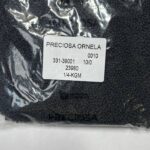 23980 matt 10/0, 250 грам чеський бісер Preciosa, чорний, непрозорий матовий