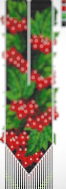 Набір гердану ''Калина'', за схемою Юлії Савкової