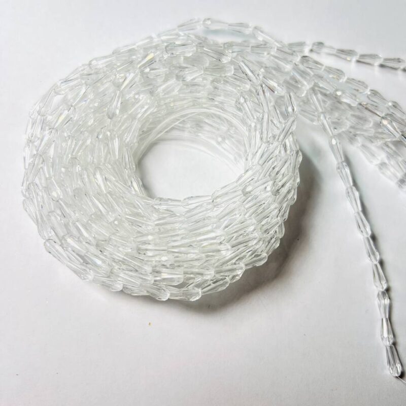 Капелька 4х9 прозора 00050