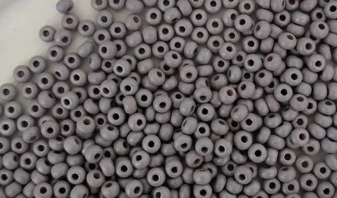 26460 чеський бісер Preciosa, сірий, непрозорий