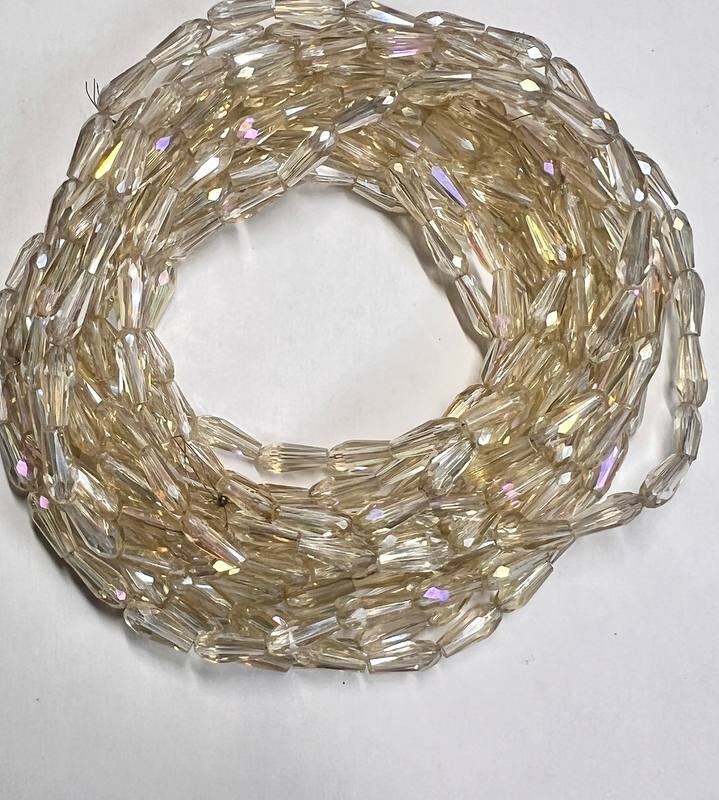 Капелька 4х9 мм, шампань