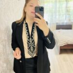 Набір гердану ''Срібло в лімоному кольорі'', за схемою Юлії Савкової