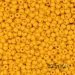 Бісер Preciosa 22m02 матовий, жовто гарячий